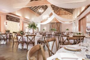 Inside the Event Barn