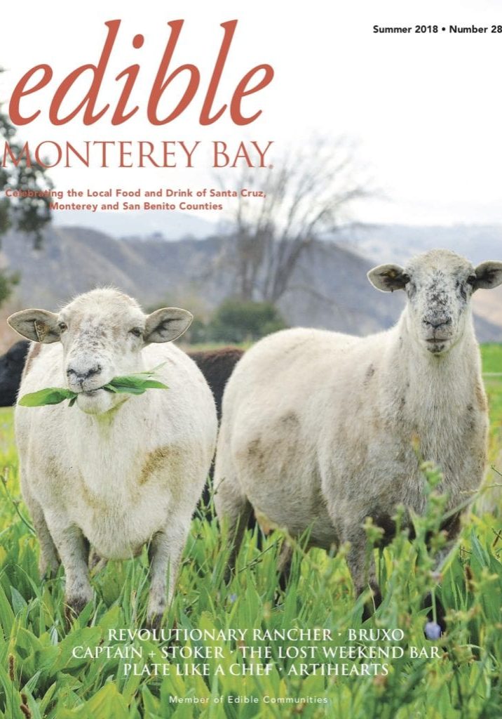 Edible Monterey Bay Cover Paicines Ranch by Alicia Arcidiacono