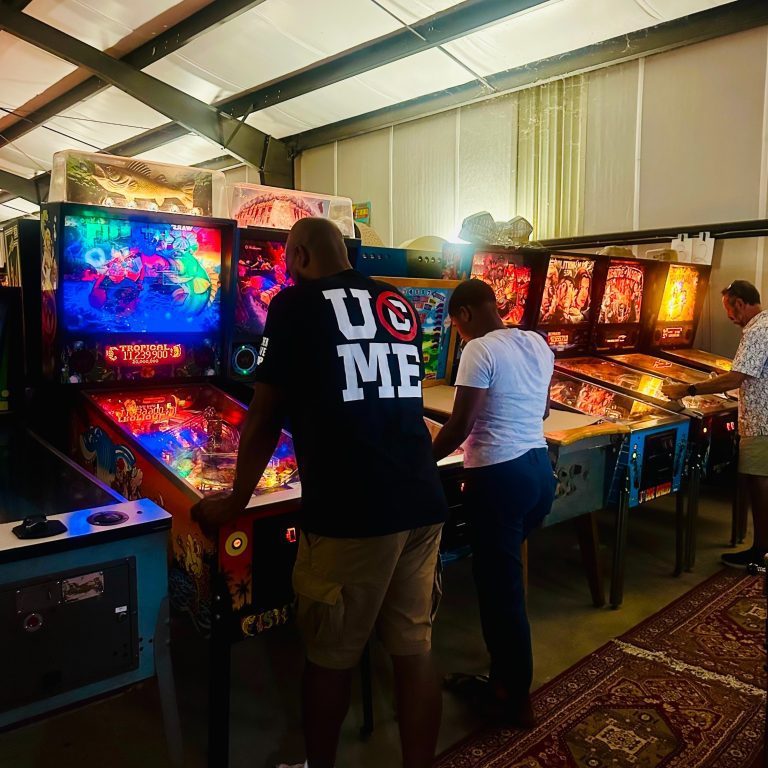 pinball players